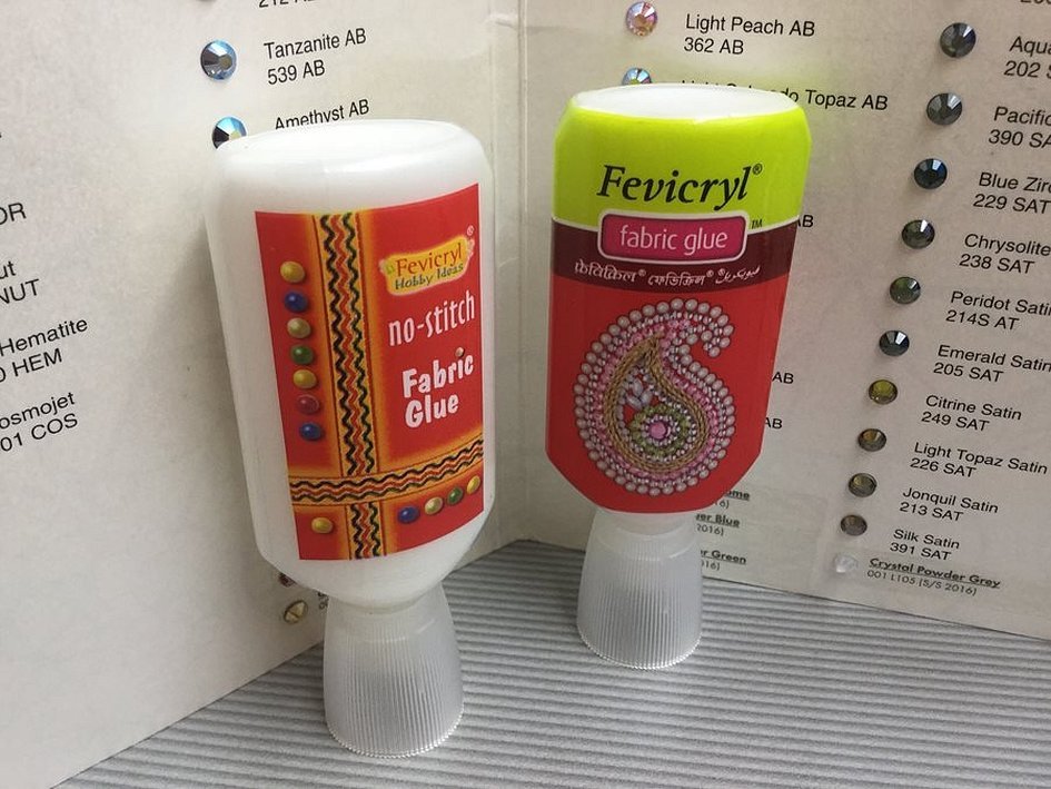 Клей для страз индийский fevicryl fabric glue