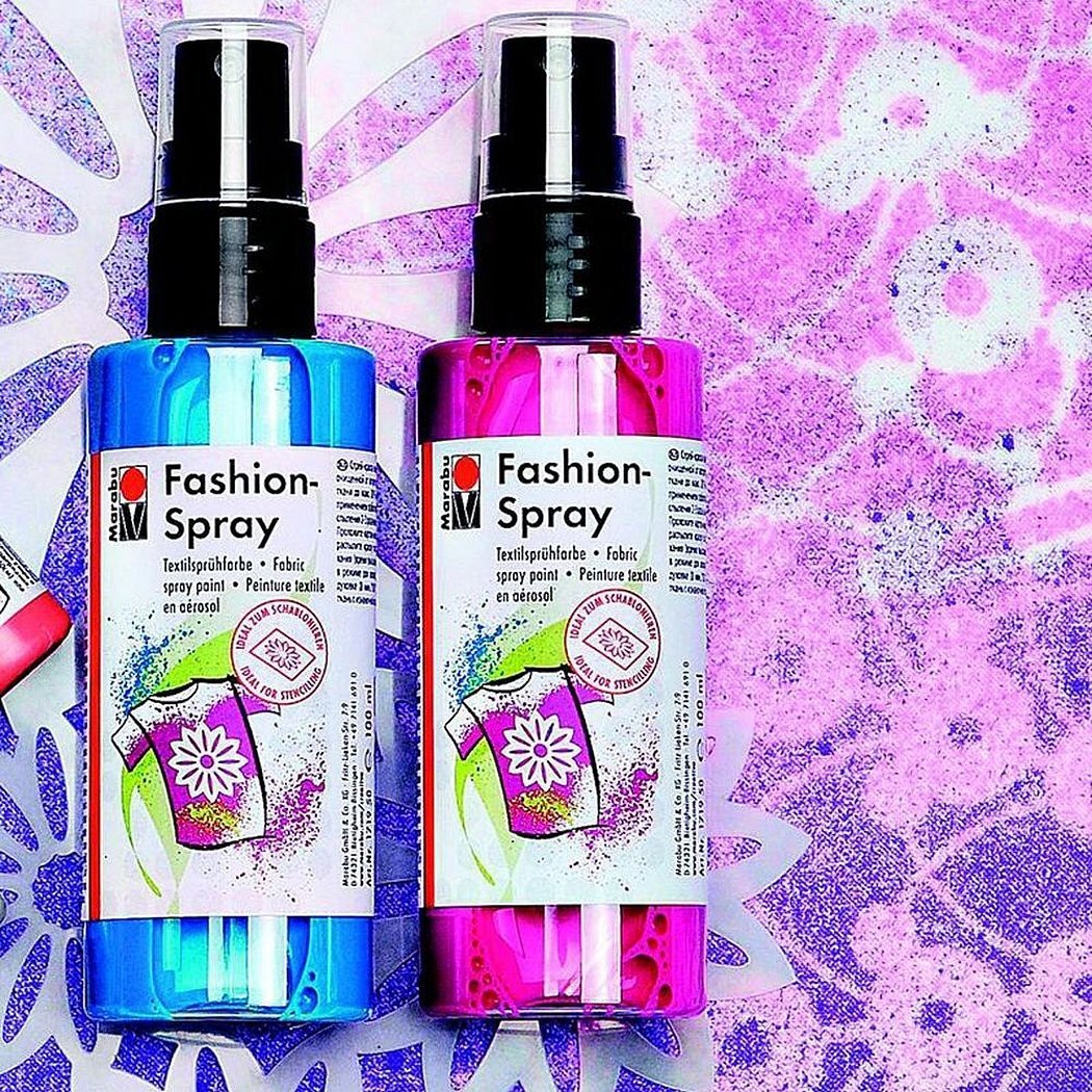 Краска-спрей по ткани marabu-fashion spray