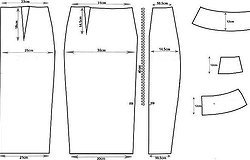 Выкройки для юбки карандаш: как сшить, пошаговая инструкция для начинающих