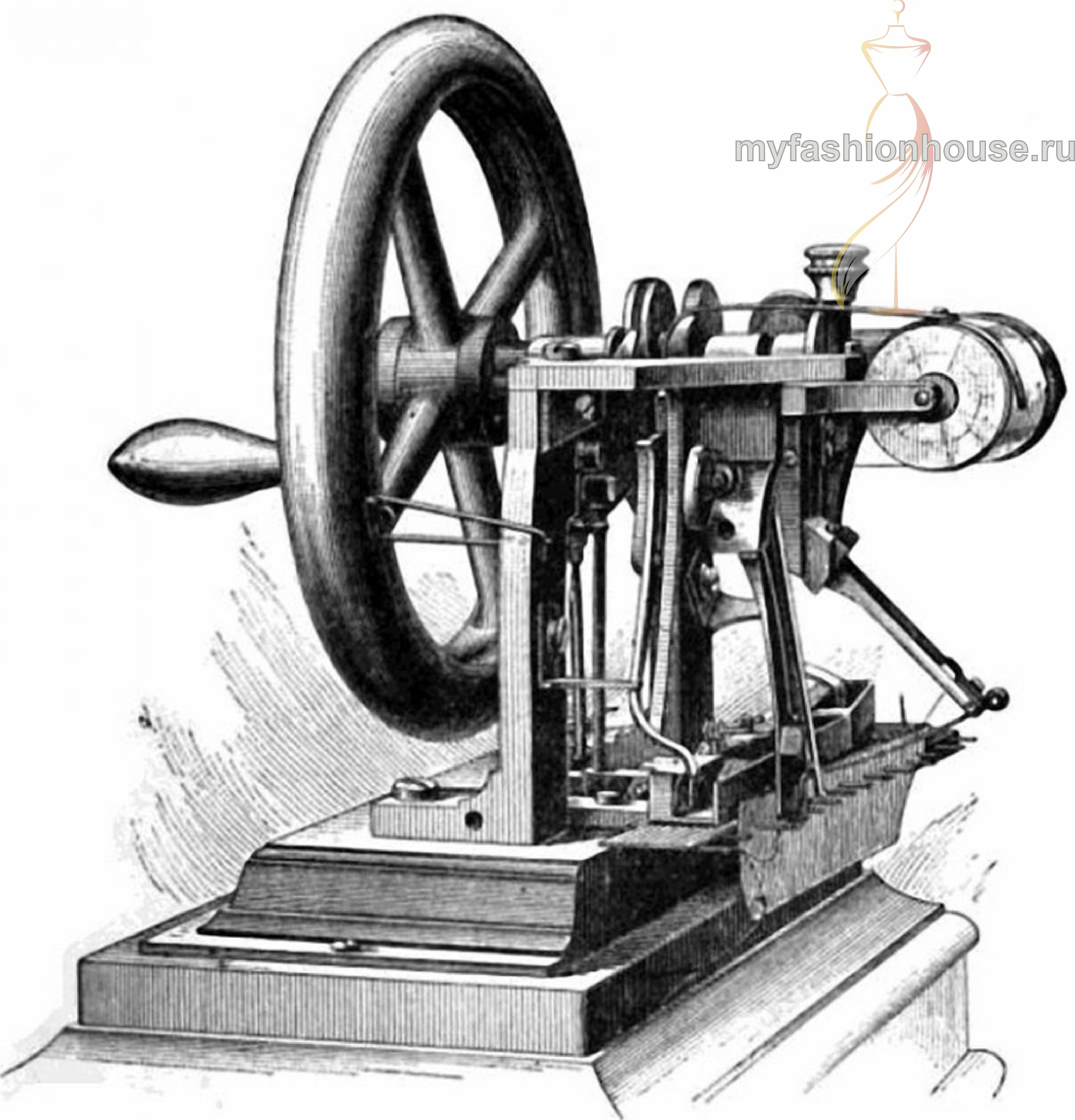 Первая швейная машинка элиаса хоу