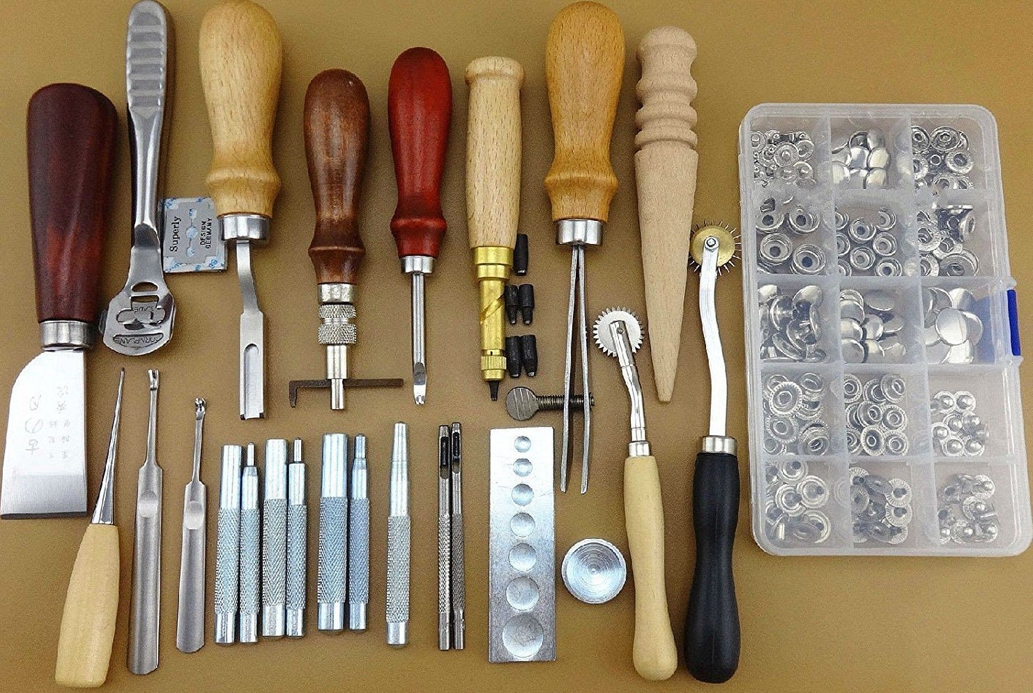 Набор инструментов для шитья кожи