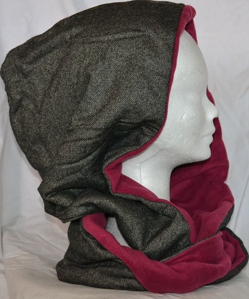 Сшить головной убор капор шарф