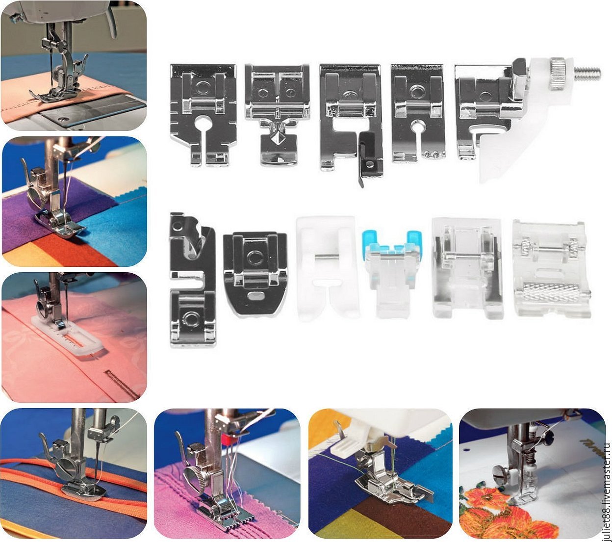 Какие лапки для швейной машины. Джаноме набор лапок. Набор лапок для швейной машинки Джаноме. Лапка для швейной машинки brother. Лапка brother для квилтинга.