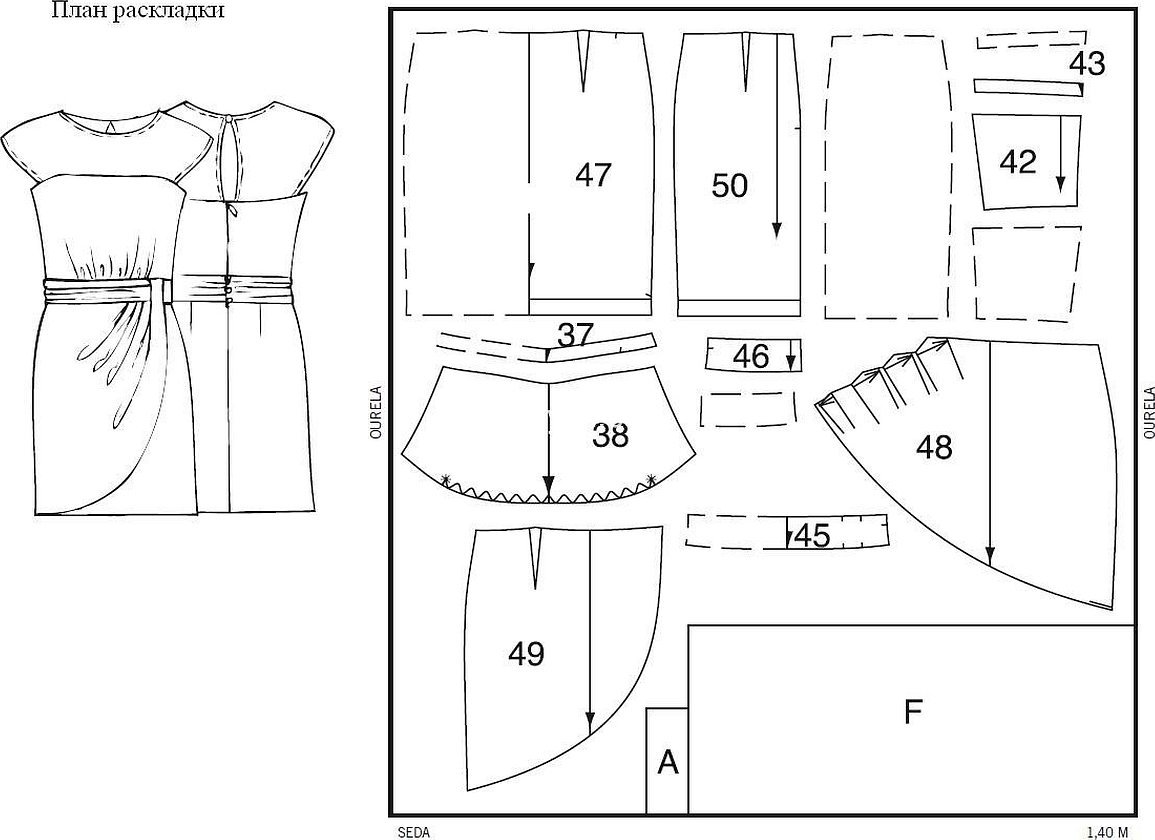 Выкройки женских платьев
