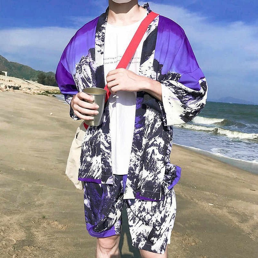 Пляжное кимоно для парня