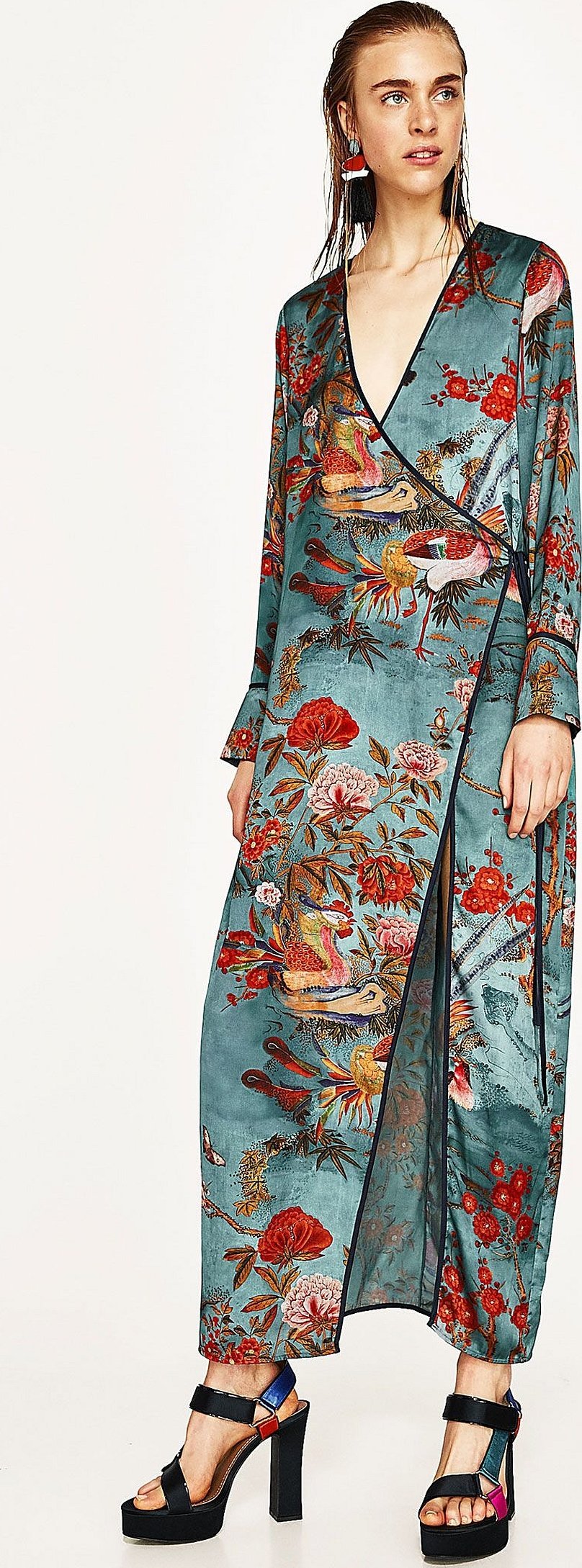 Платья летние в стиле кимоно