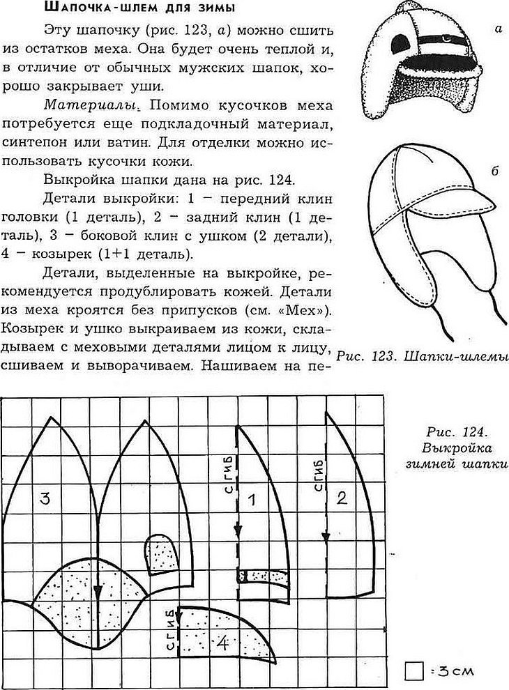 Шапочка для басика выкройка