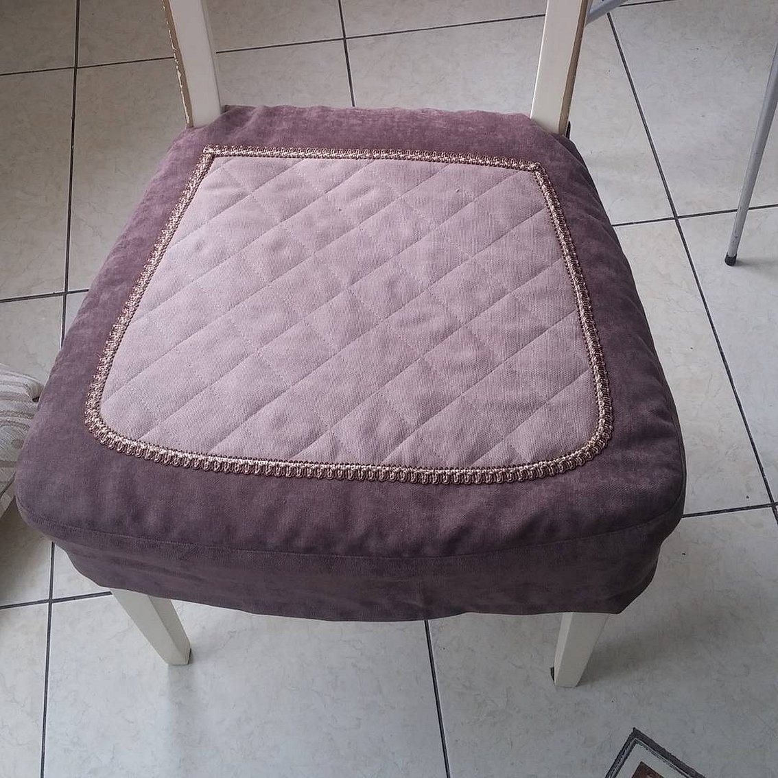 Подушка сидушка на стул для дачи