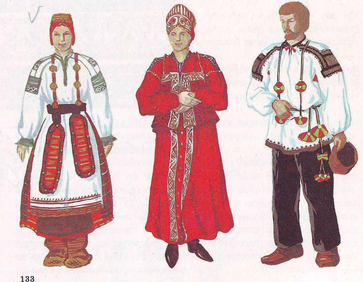 Национальные костюмы картинки. Народные костюмы. Национальная одежда русских. Русский национальный костюм женский и мужской.