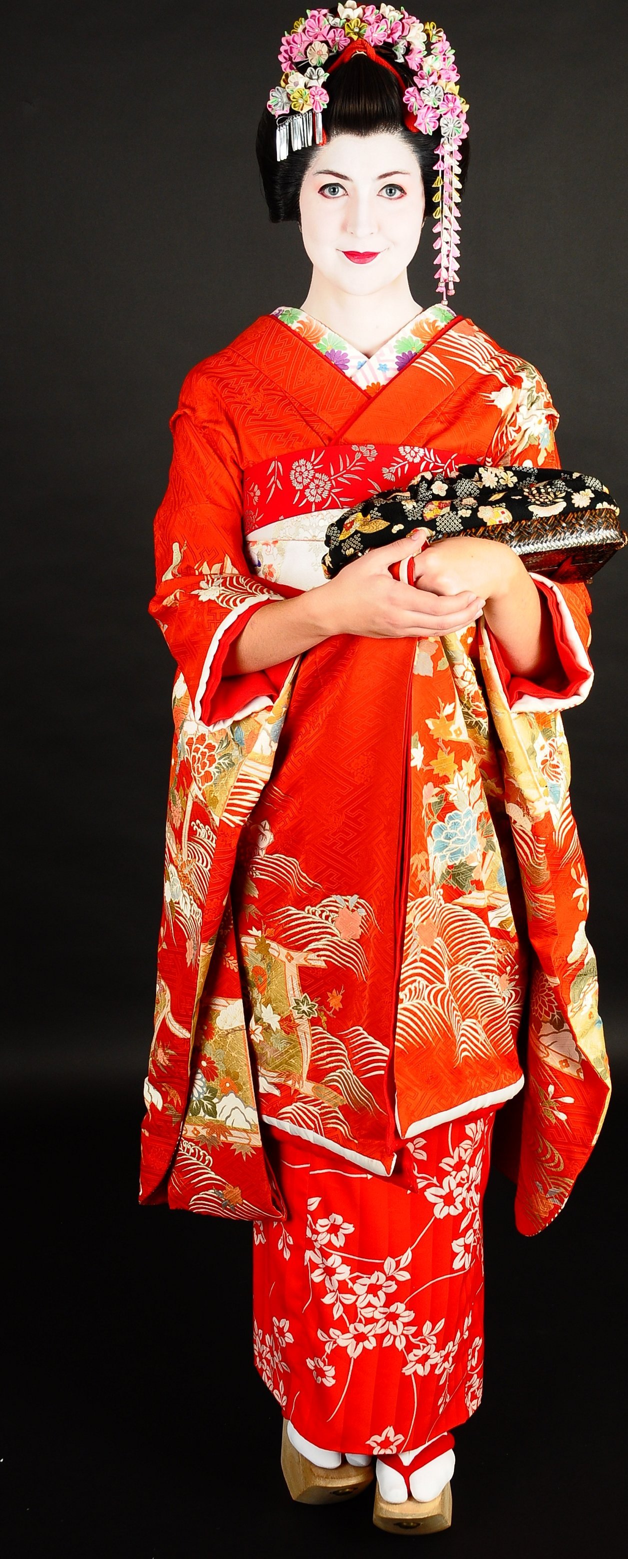 Кимоно женское японское традиционное