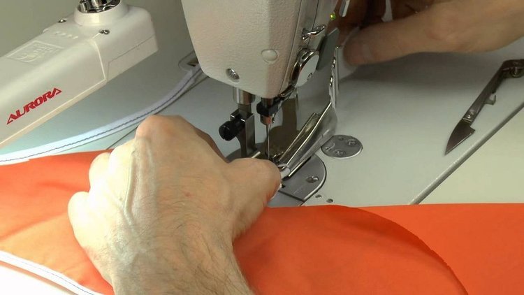 Лапка окантовыватель для швейных машин
