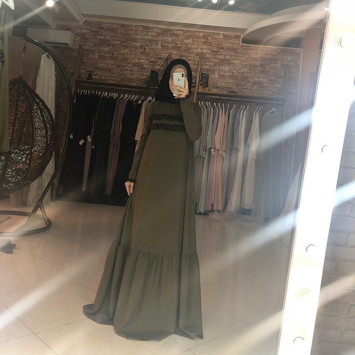 Мусульманские абайный платье