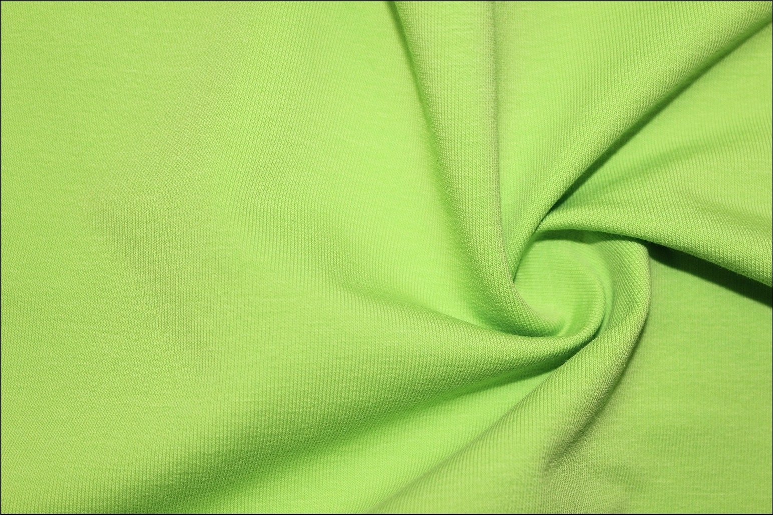 Ткань зеленый хлопок трикотаж