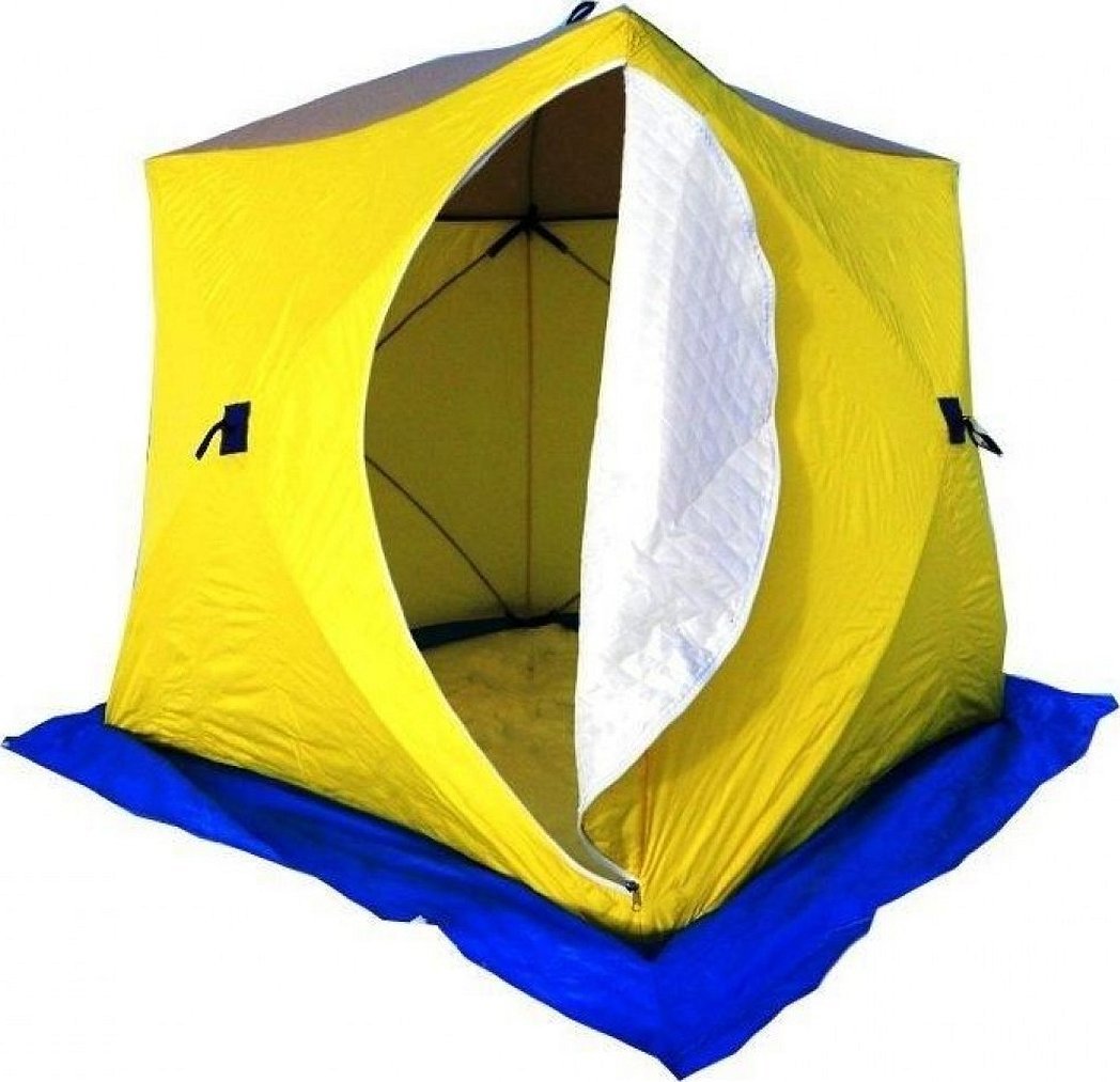 Палатка куб двухслойная для шатер зимней рыбалки