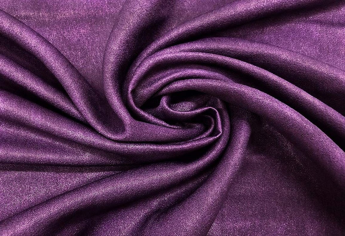 Ткань портьерная баклажанового цвета