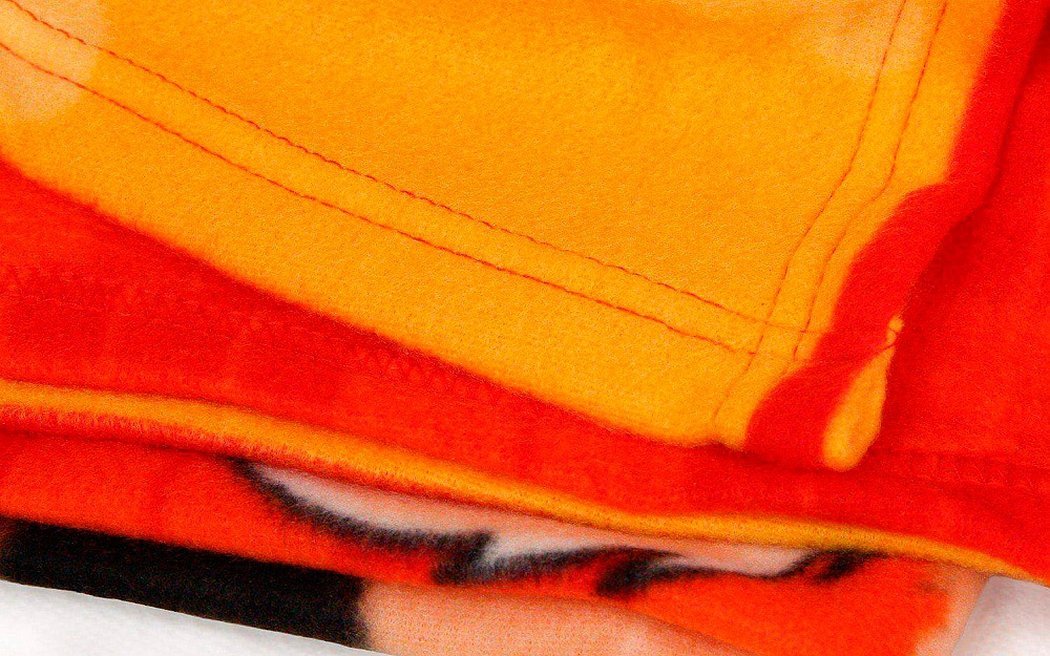 Велюровая ткань оранжевая