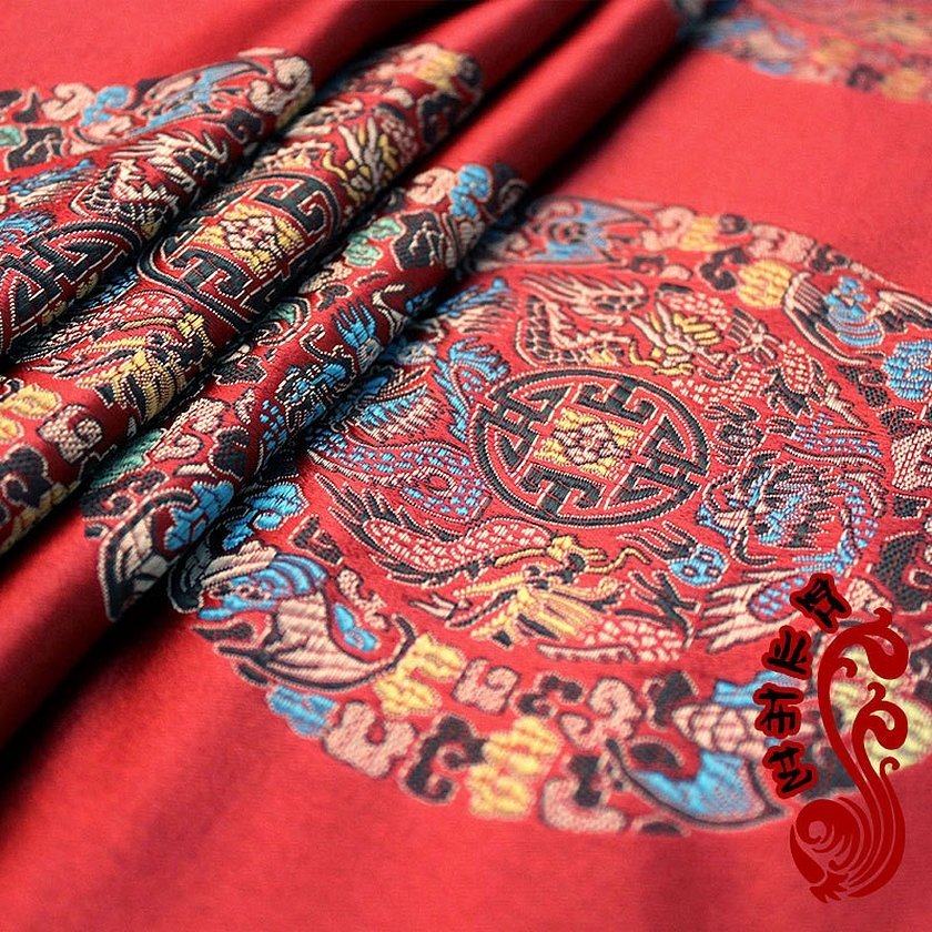 Китайские народные декоративные ткани