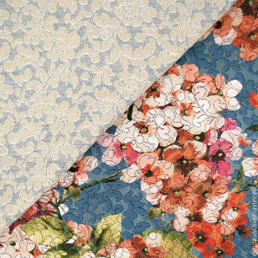 Пэчворк япония ткань цветы