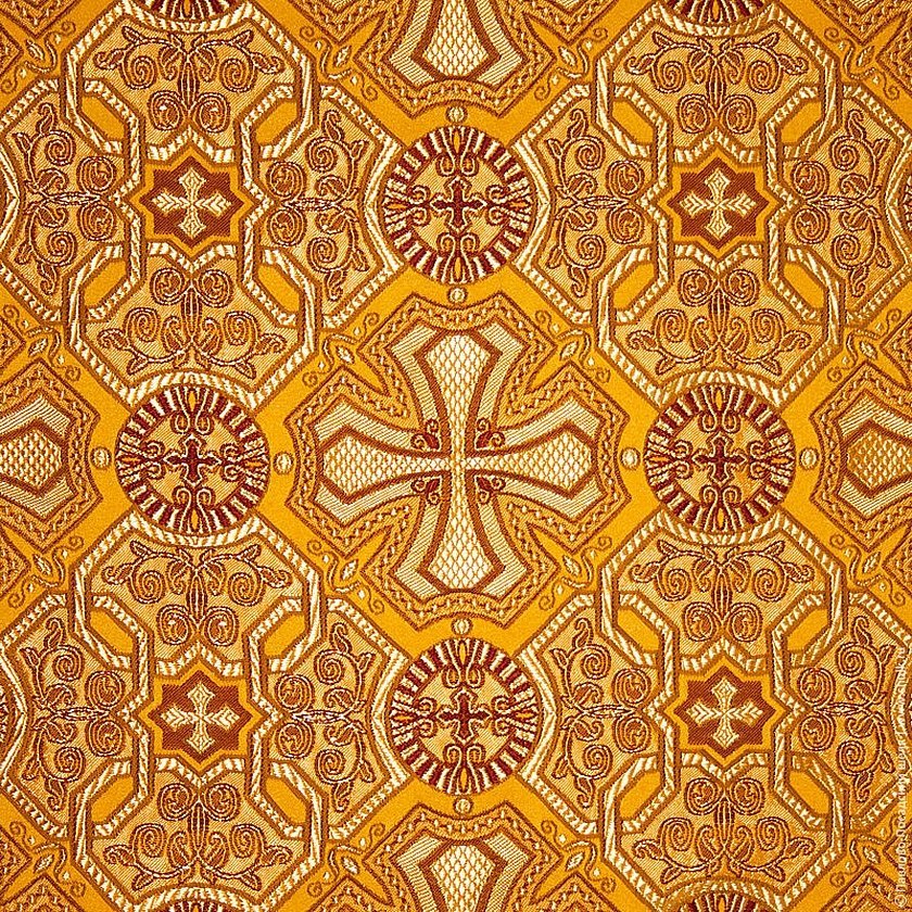 Византийский орнамент на ткани