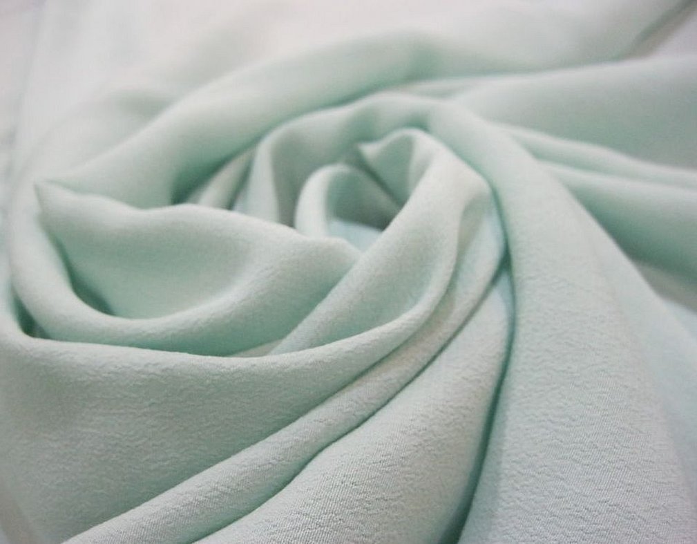 Ткань-шёлк натуральный белого цвета