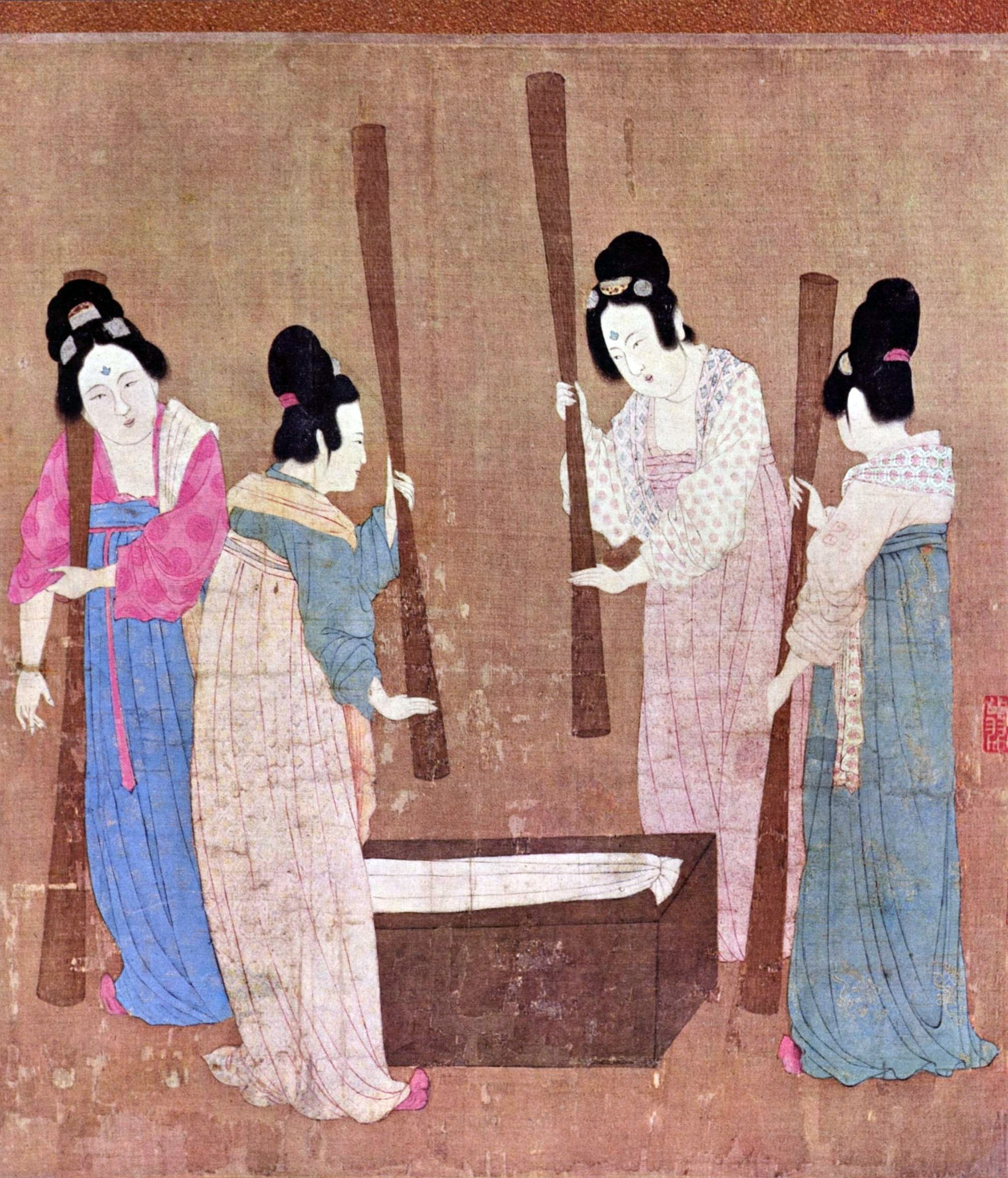 Китайская живопись династии тан