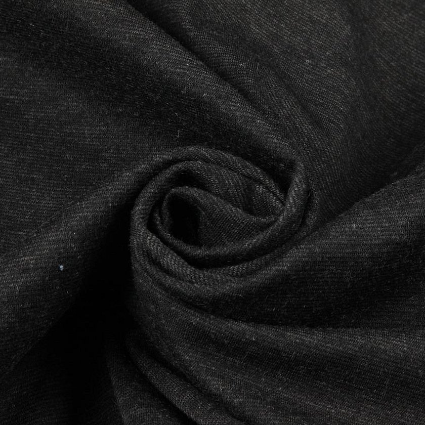 Трикотажная ткань черная
