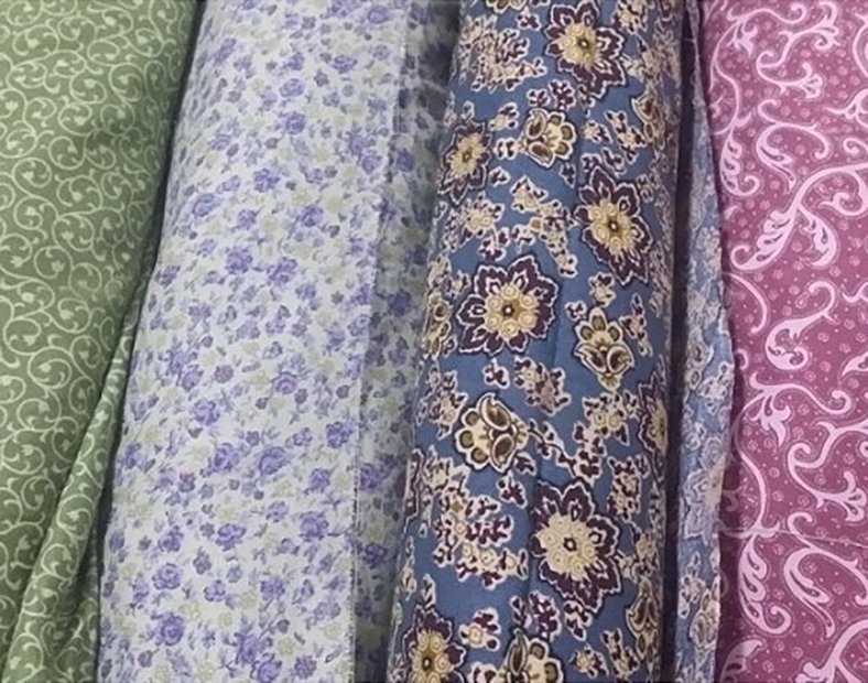Текстиль текстиль ткань ситец хлопок