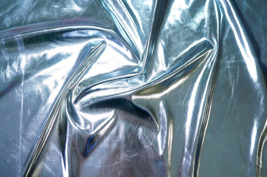 Ткань плащевая металлик цвет серебро