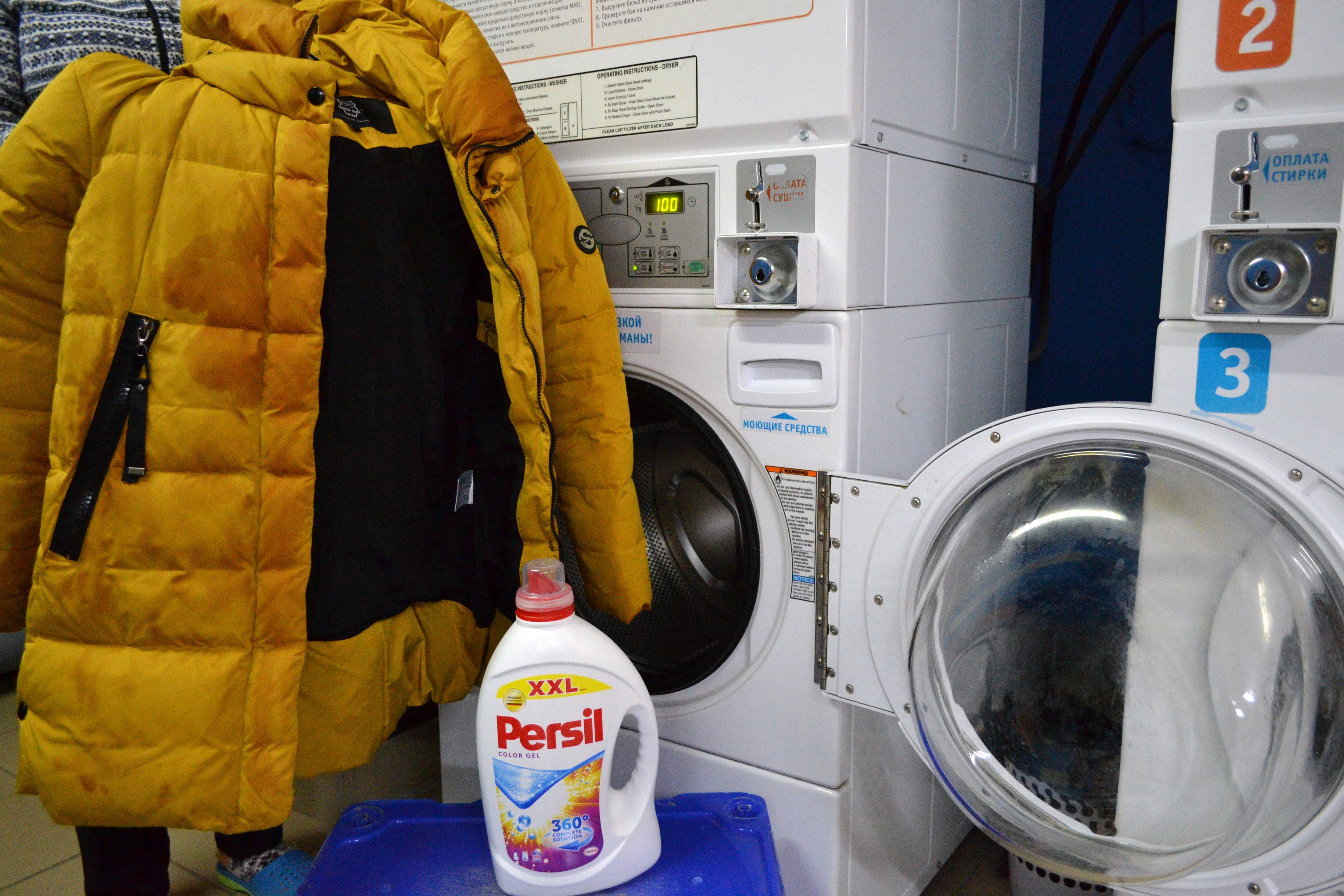 Стирать зимнюю куртку в стиральной машине