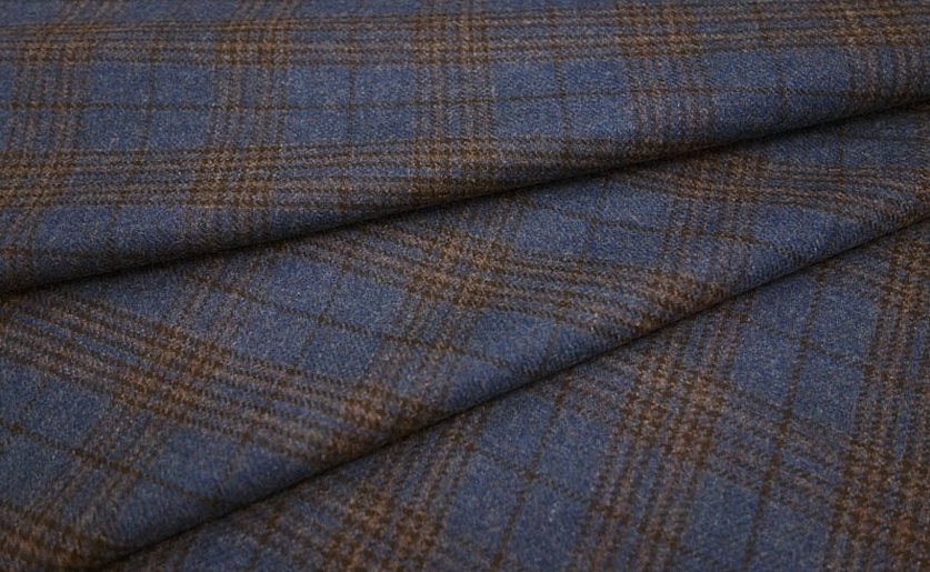 Ткань костюмная твид шотландский