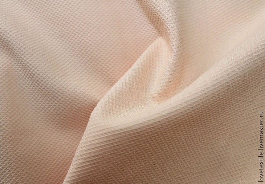 Жаккардовая ткань персиковый цвет