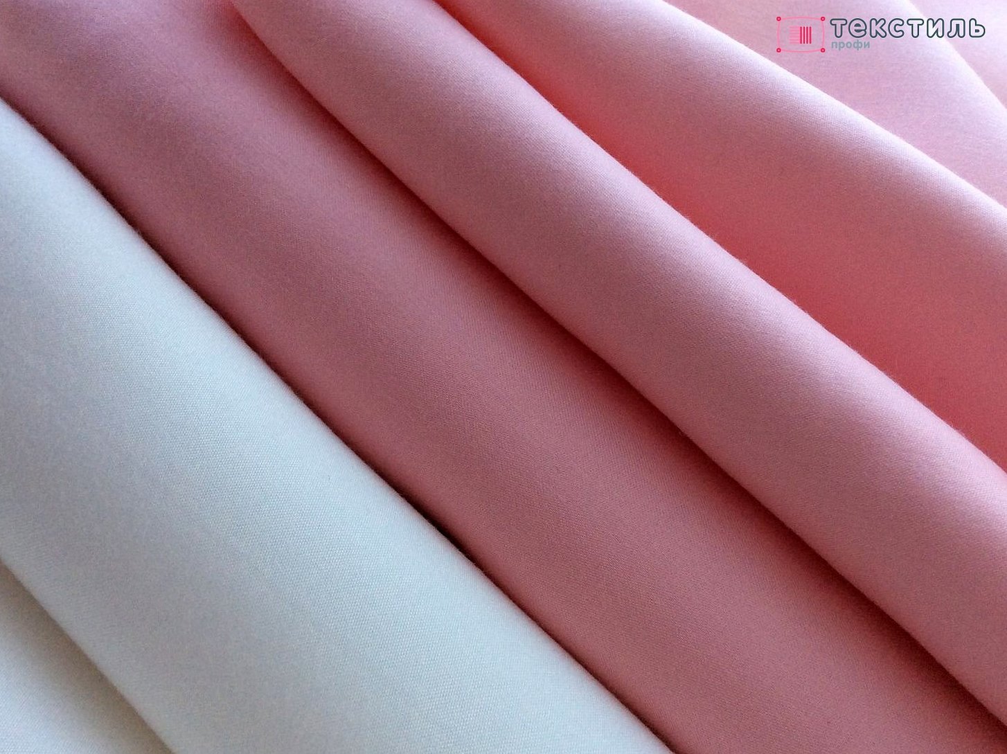 Ткань розовая пастель