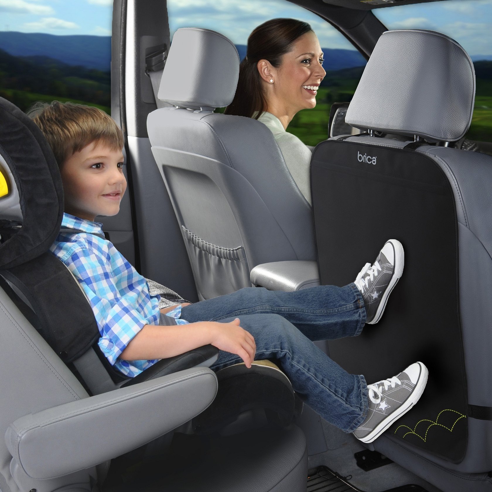 Встроенное автокресло заднее сиденье для детей в автомобиле