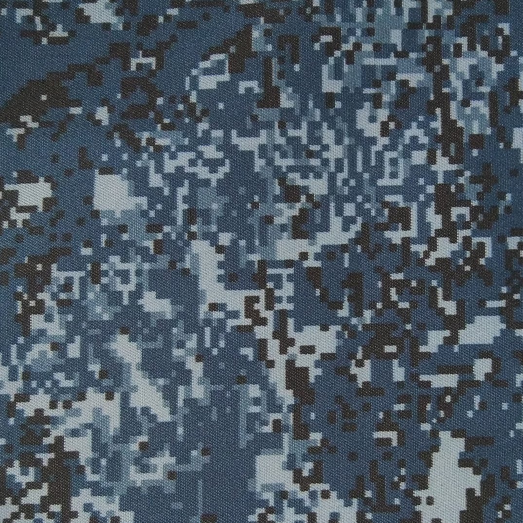 Пиксельный камуфляж синий гретта