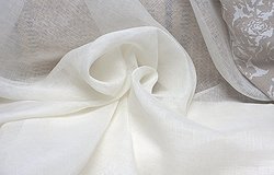 Тюль вуаль: белая с рисунком, коричневая, однотонная, с вышивкой, синяя