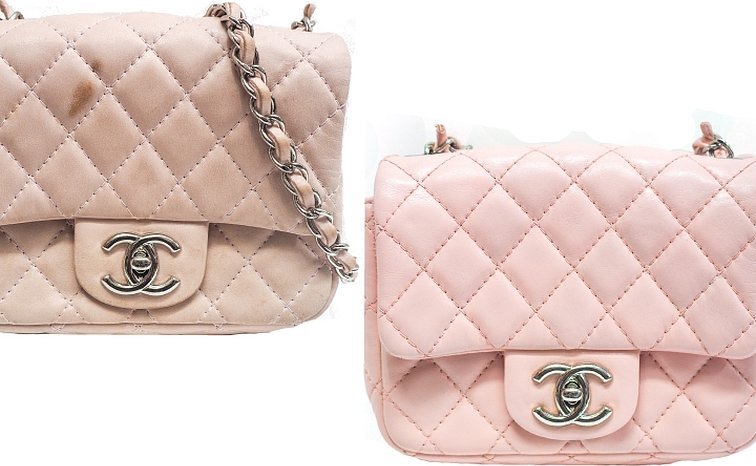 Сумка chanel mini розовый