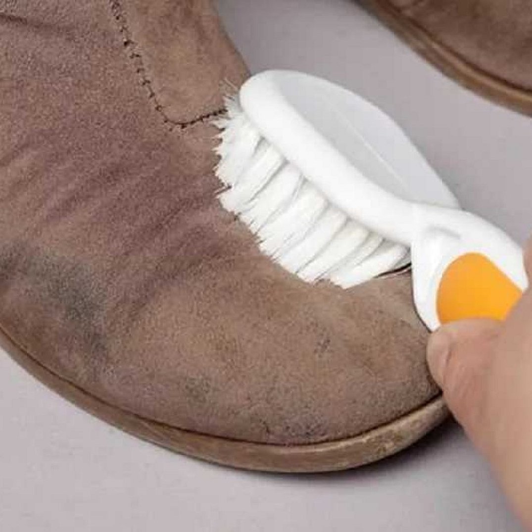 Почистить замшевую обувь в домашних условиях