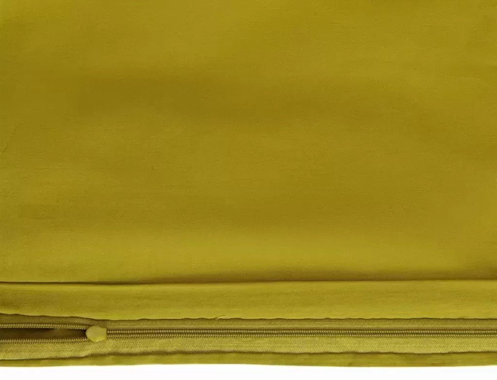 фактура пододеяльника из комплекта постельного белья оливкового цвета из коллекции Essential Tkano