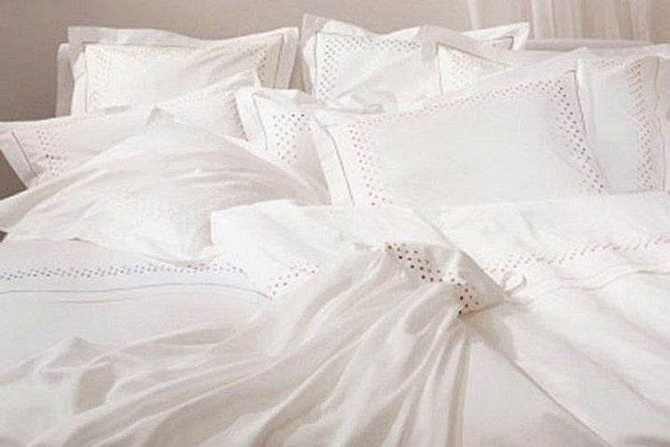 Белое постельное белье для детей