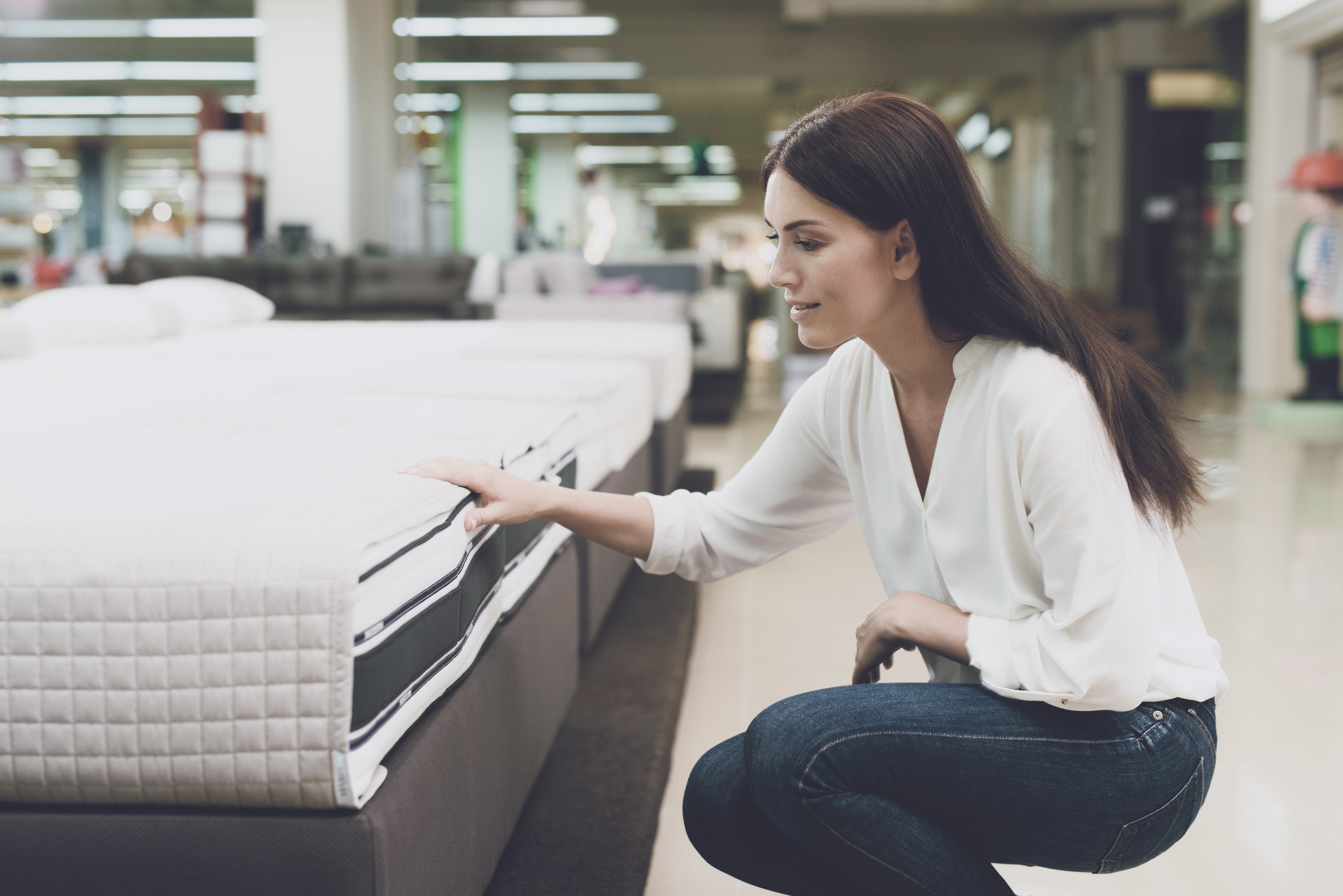 Women on mattress