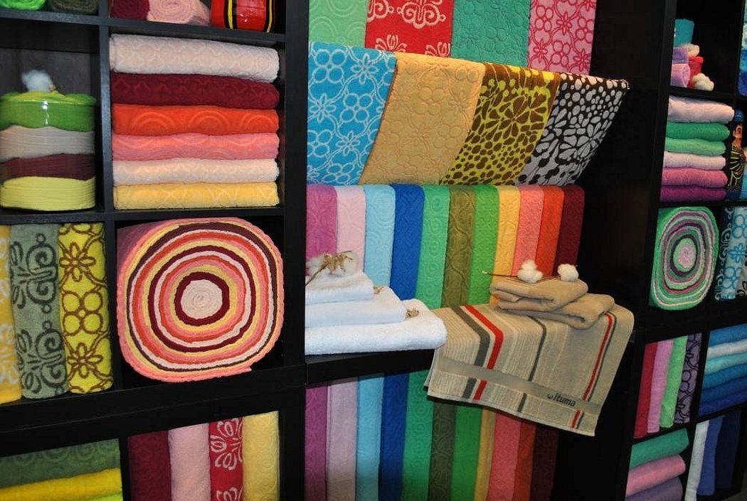 Ассортимент текстильных материалов