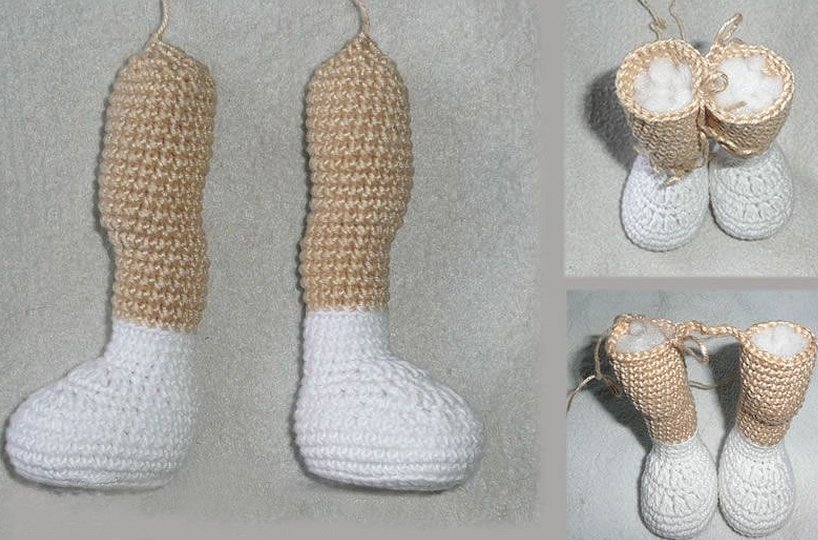 Вязание ног для кукол крючком стопы